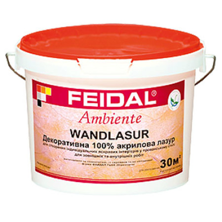 Feidal Ambiente Wandlasur декоративная лазурь (матовая) 2,5л