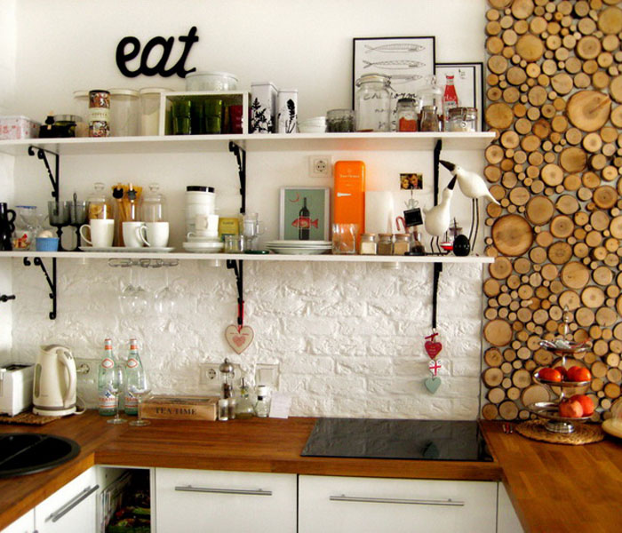 Кухня вашей мечты начинается с отделки стен